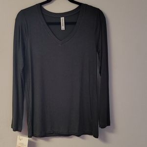 Grey v-neck